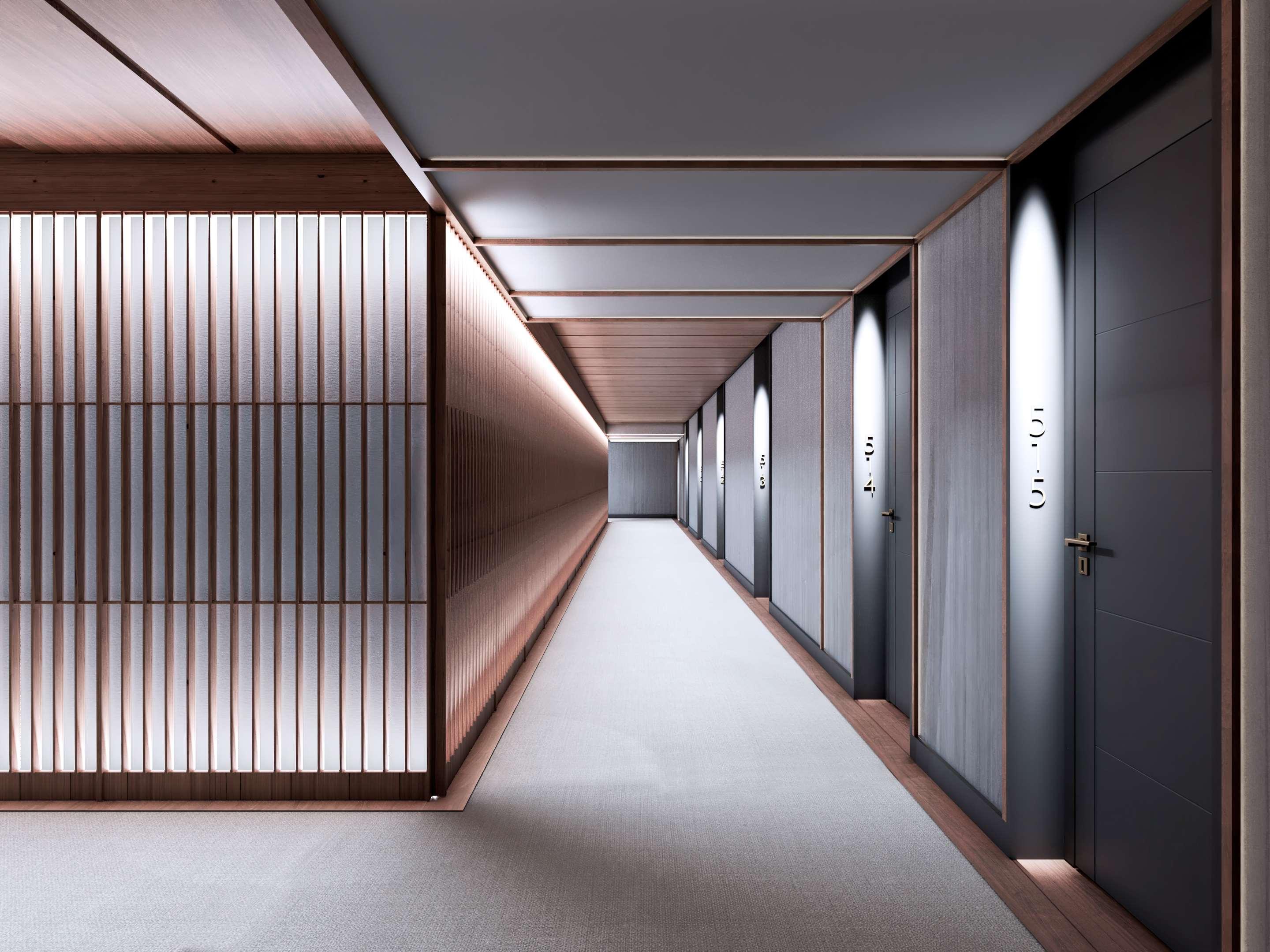 Radisson Collection Bilbao Ξενοδοχείο Εξωτερικό φωτογραφία 3D rendering of a hotel corridor